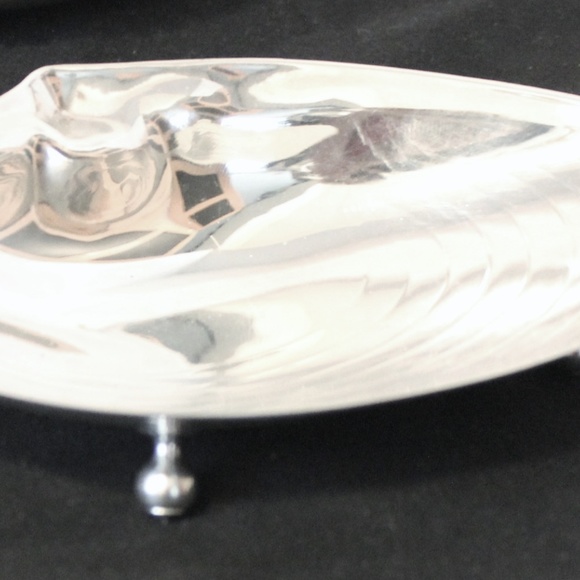 Vintage Sterling Silver Jewelry Trinket Dish Bowl - Picture 7 of 12